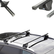 Czarne Stalowe Belki dachowe do Hyundai i30 PD Cross Wagon Cruz Oplus S-FIX (od 2017)