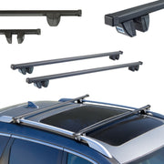 Czarne Stalowe Belki dachowe do Mitsubishi Space Runner 2 MPV Cruz SR-plus (1992-2002)