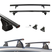Srebrne Aluminiowe Belki dachowe do Lancia Lybra 839 G3 Pacific (1999-2005)