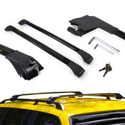 Czarne Aluminiowe Belki dachowe do Hyundai i30 FD CW (2008-2011) RIDIGO AERO Black