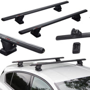 Czarne Aluminiowe Belki dachowe do Mazda CX-5 KE (2012-2017) RIDIGO GLIDER EVO Black