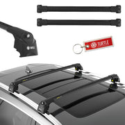 Czarne Aluminiowe Belki dachowe do Hyundai Grand Santa Fe 3 (2013-2018) Turtle Turtle Black